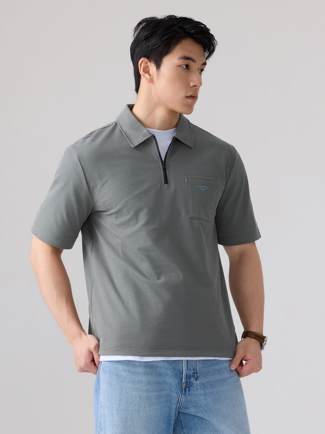 levi's® sorona® cooling pique relax polo 006P10001S- Green  – Levi's Hong Kong