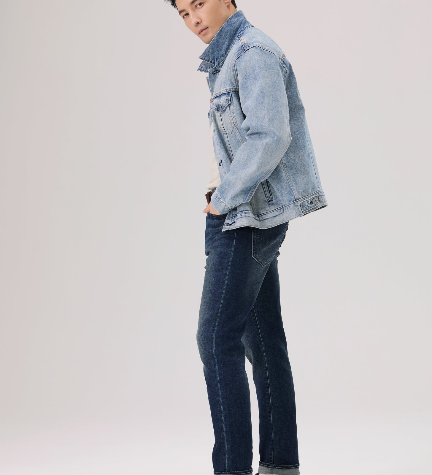 levi's® 502™ 寬鬆錐形牛仔褲 | 男裝 2950718502832 Indigo – Levi's 香港
