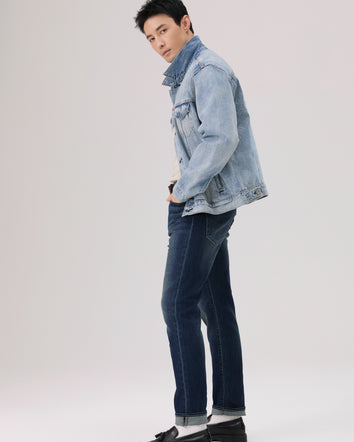 levi's® 502™ taper jeans 2950718502832 Indigo  – Levi's Hong Kong
