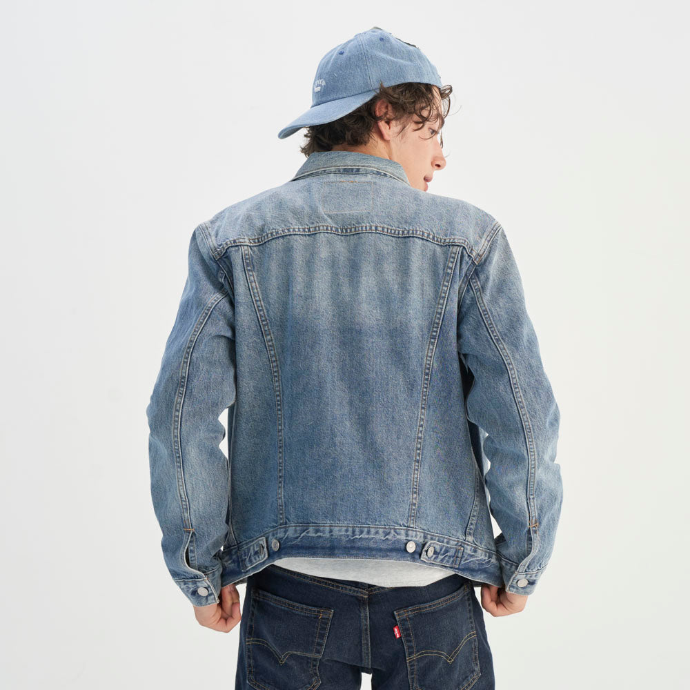 Levi's® Men's Vintage-Inspired Patchwork Denim Jacket