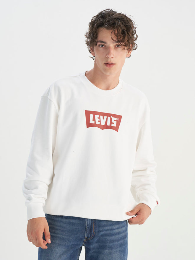 levi's® 經典levi's®印花運動衫 | 男裝 0018N0000XS- White  – Levi's 香港
