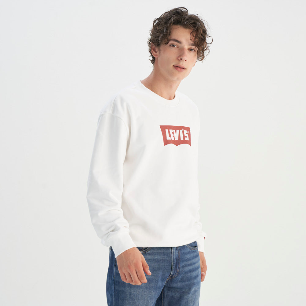 levi's® 經典levi's®印花運動衫 | 男裝 0018N0000XS- White – Levi's 香港