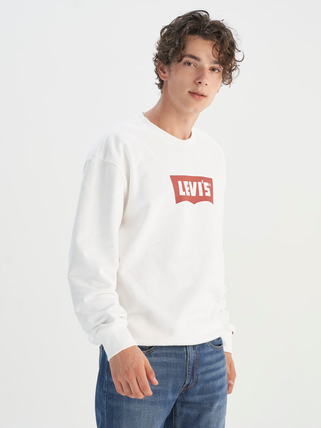 levi's® 經典levi's®印花運動衫 | 男裝 0018N0000XS- White  – Levi's 香港