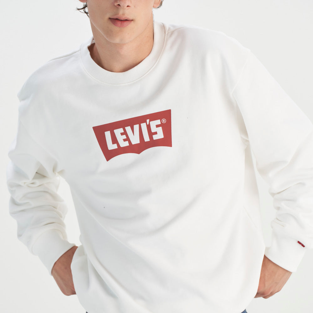 levi's® 經典levi's®印花運動衫 | 男裝 0018N0000XS- White – Levi's 香港