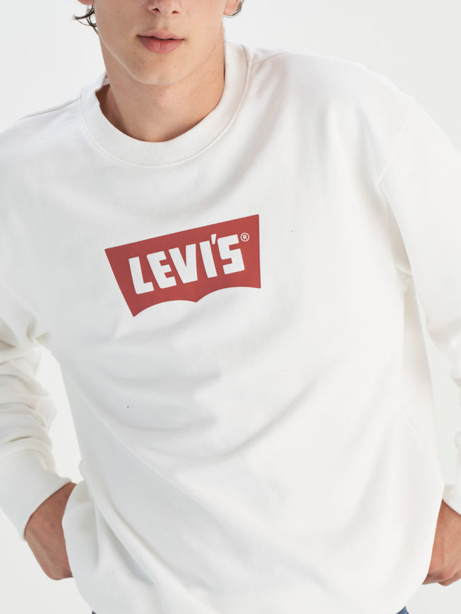 levi's® 經典levi's®印花運動衫 | 男裝 0018N0000XS- White  – Levi's 香港