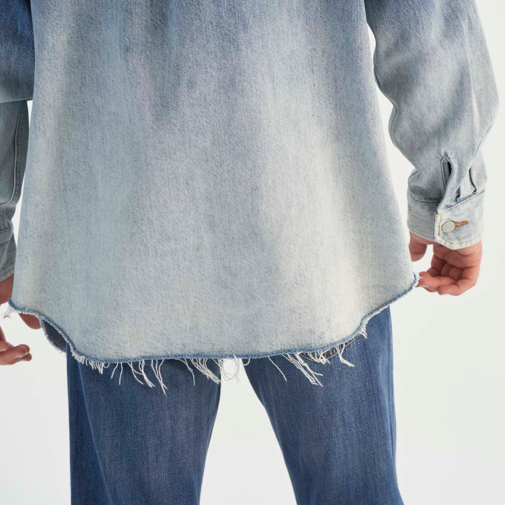 levi's® 牛仔寬鬆剪裁漸變襯衫 | 男裝 0017C0000M- Blue – Levi's 香港