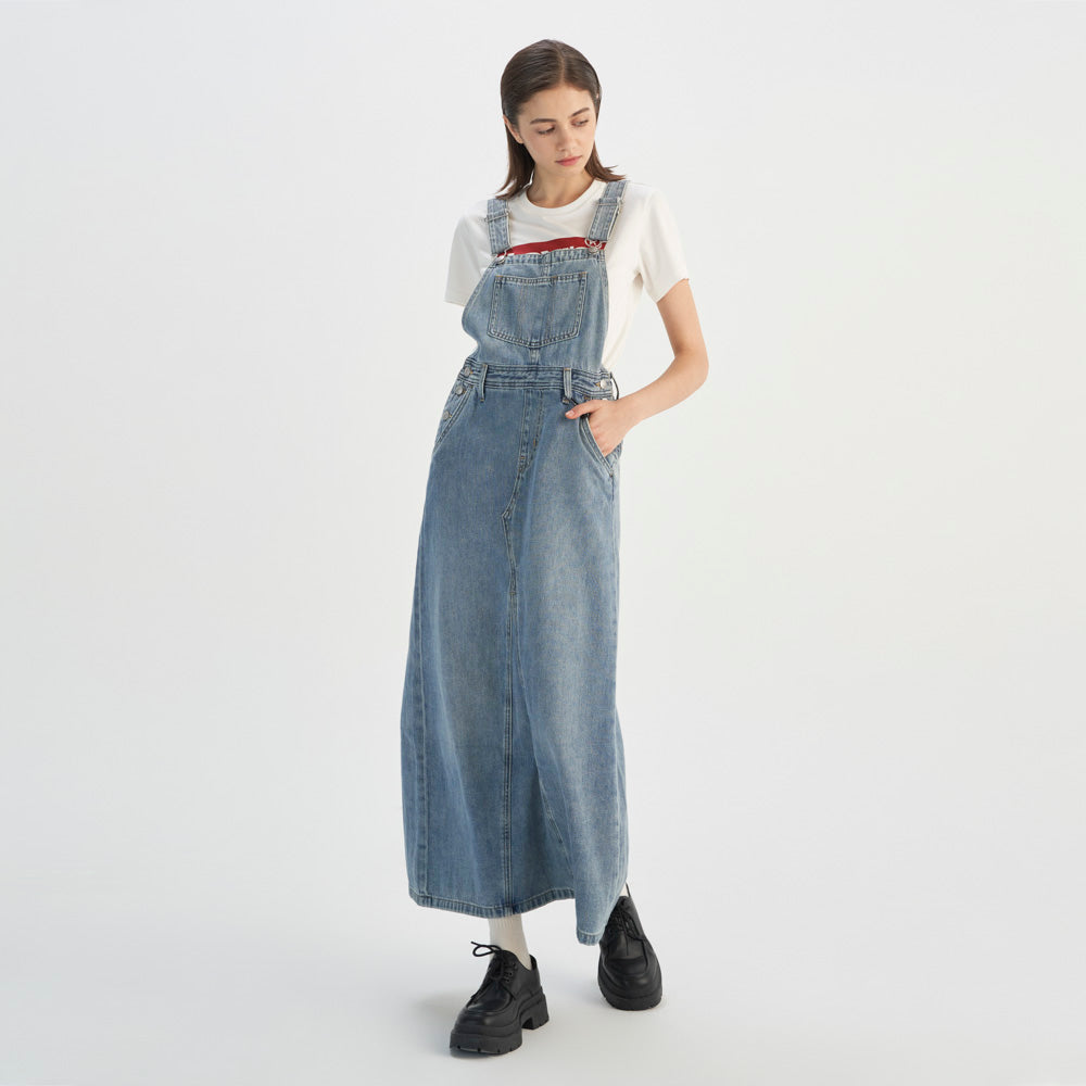 levi's® women's vintage denim worker dress 001BY0000XXS- Indigo – Levi's Hong Kong