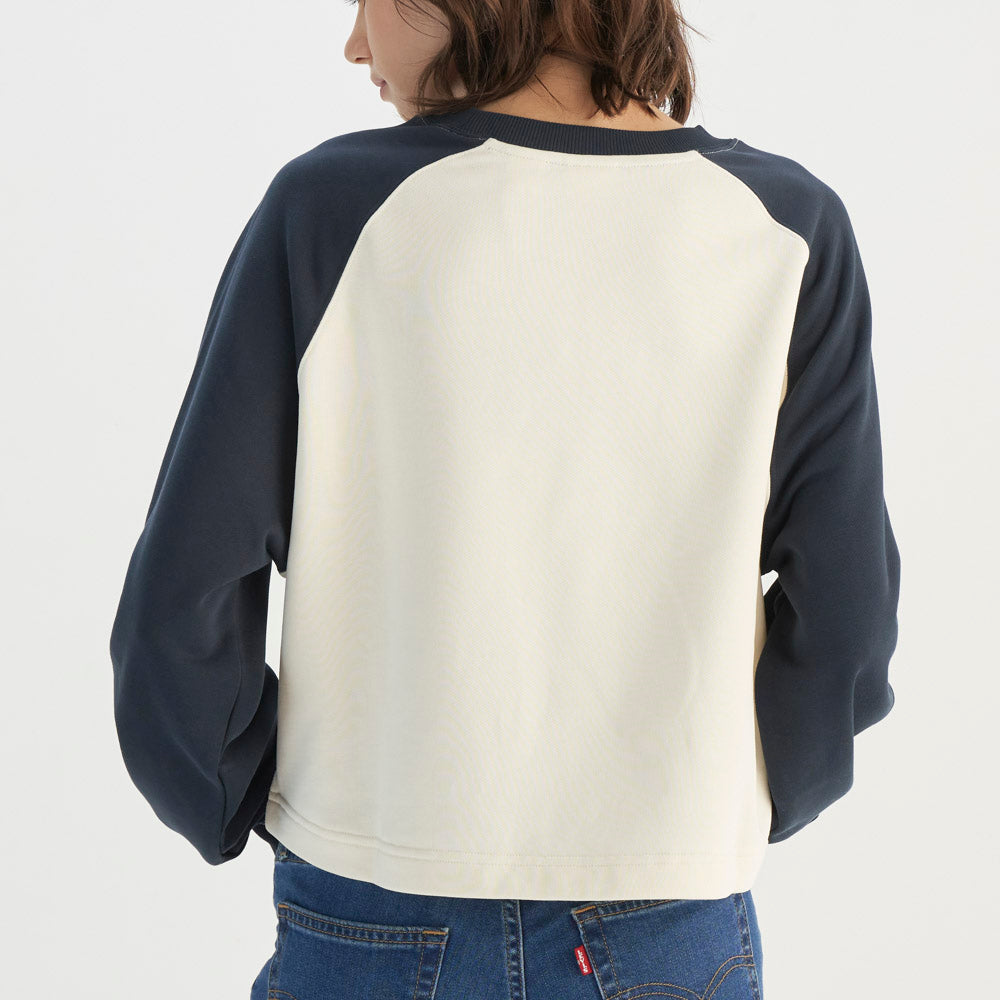 levi's® 拼色圖案運動衫 | 女裝 0016B0000XXS- Blue – Levi's 香港