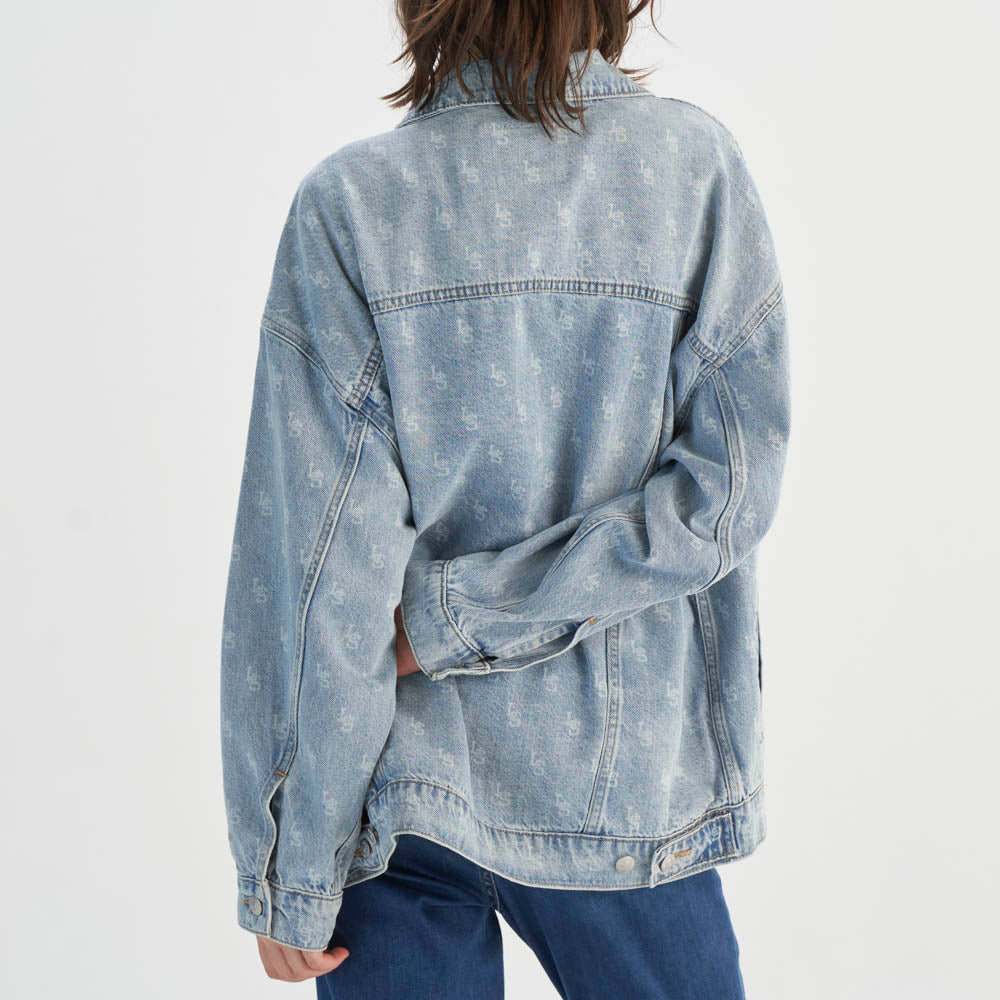 Levi's® Women's Loose-Fit Printed Denim Jacket