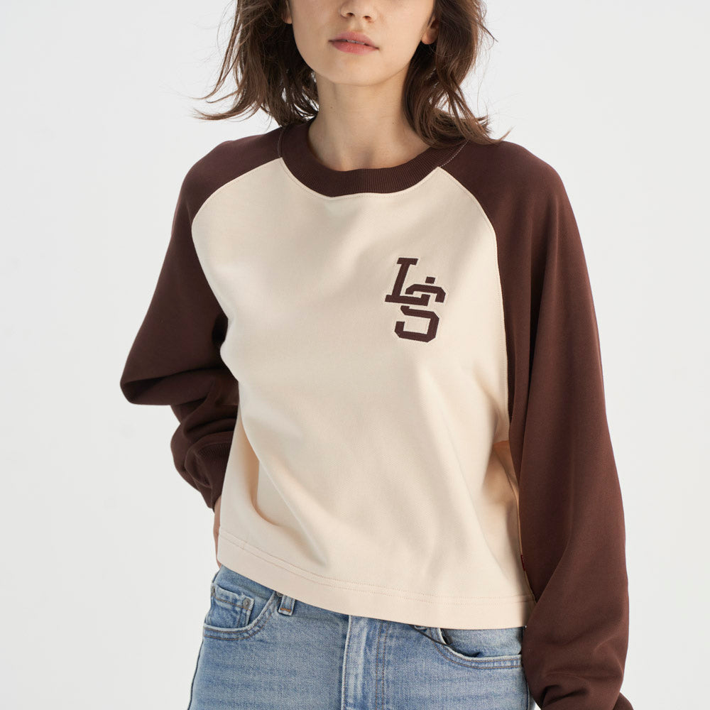 levi's® women's color-block graphic sweatshirt 0016B0001XXS- Red – Levi's Hong Kong