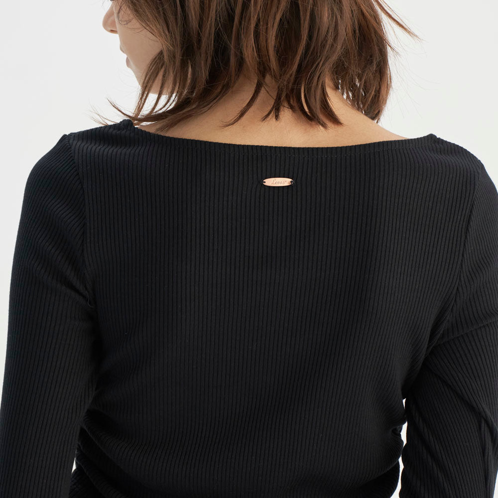 levi's® 束腰短t恤 | 女裝 0018M0000M- Black – Levi's 香港
