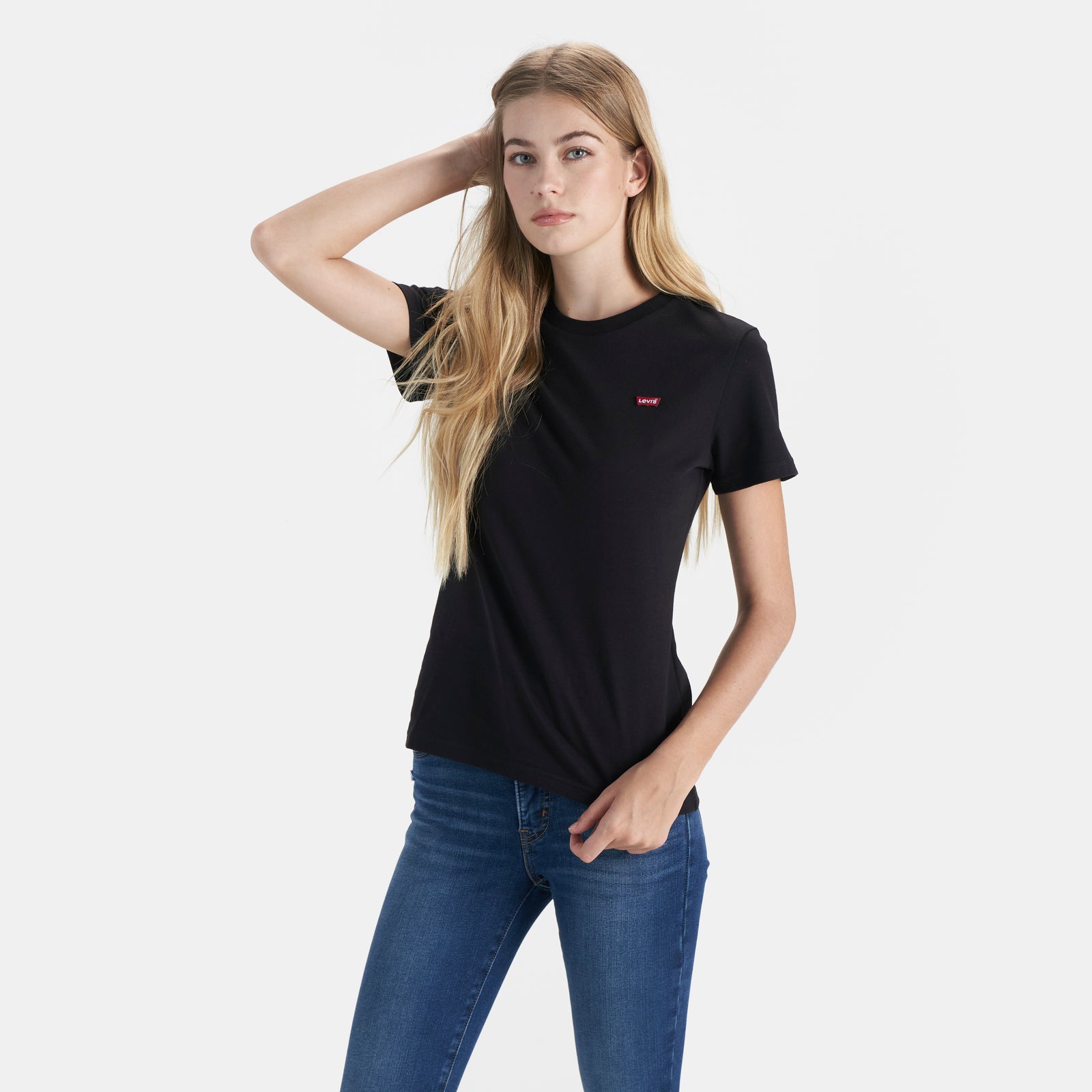 levi's®  休閒logo短袖t恤| 女裝 0019B0002XS- Black – Levi's 香港
