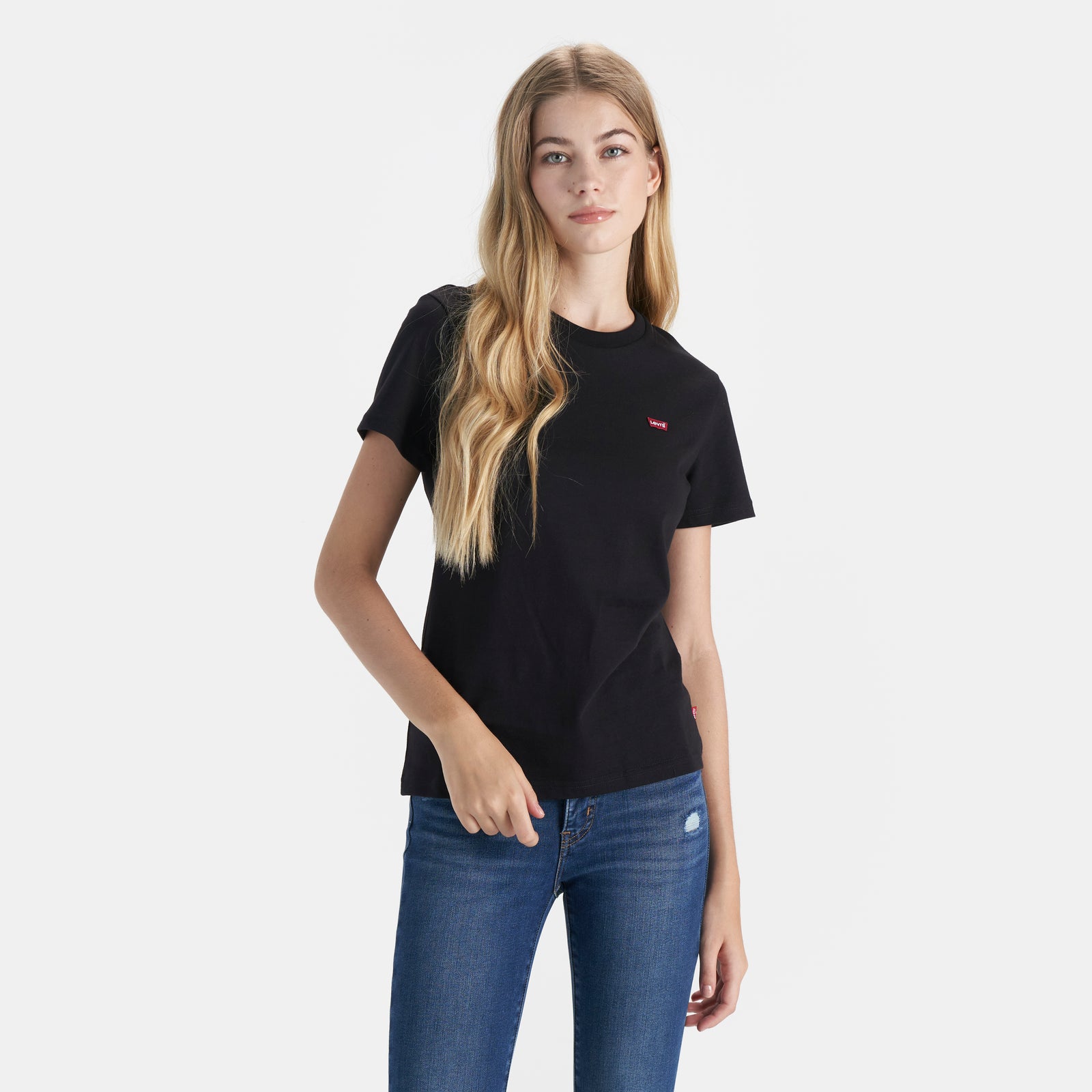 levi's®  休閒logo短袖t恤| 女裝 0019B0002XS- Black – Levi's 香港