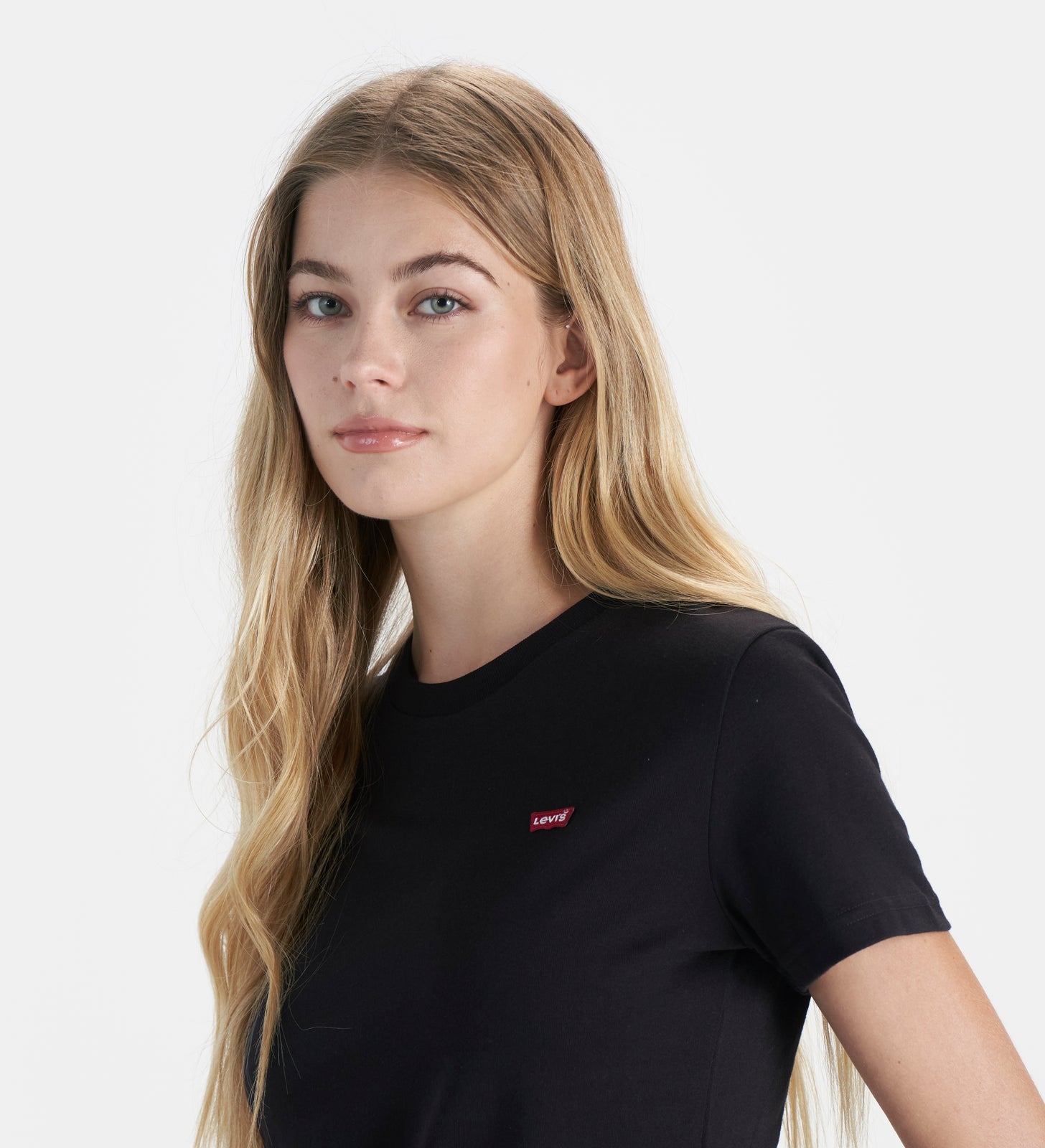 levi's® logo short sleeve t-shirt | women's 0019B0002XS- Black – Levi's Hong Kong