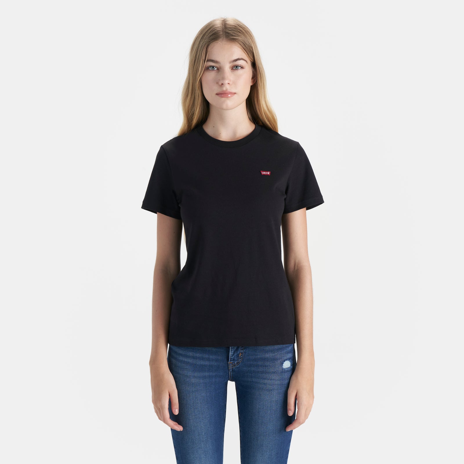 levi's®  休閒logo短袖t恤| 女裝 0019B0002XS- Black – Levi's 香港