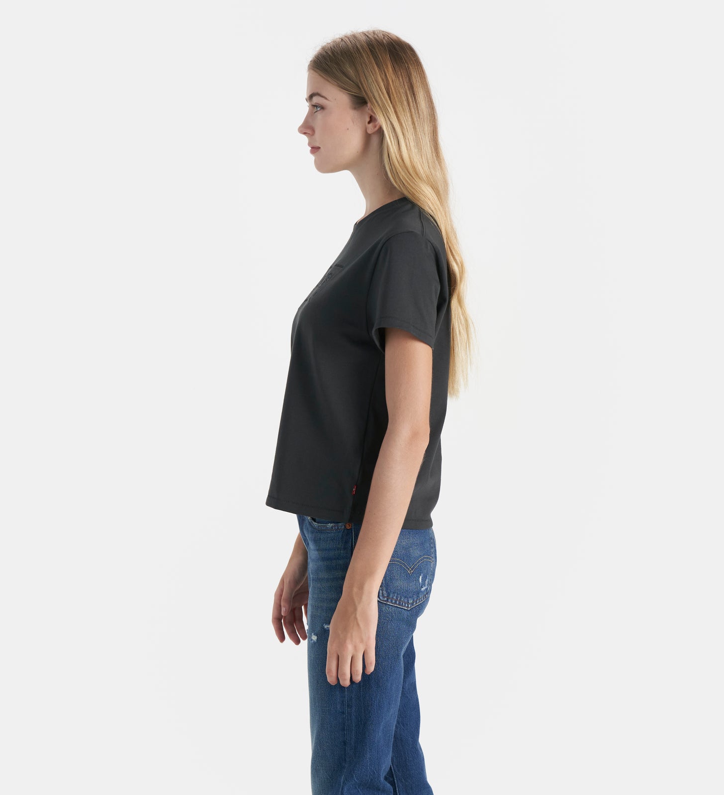 levi's® logo short sleeve t-shirt | women's 0019B0002XS- Black – Levi's Hong Kong