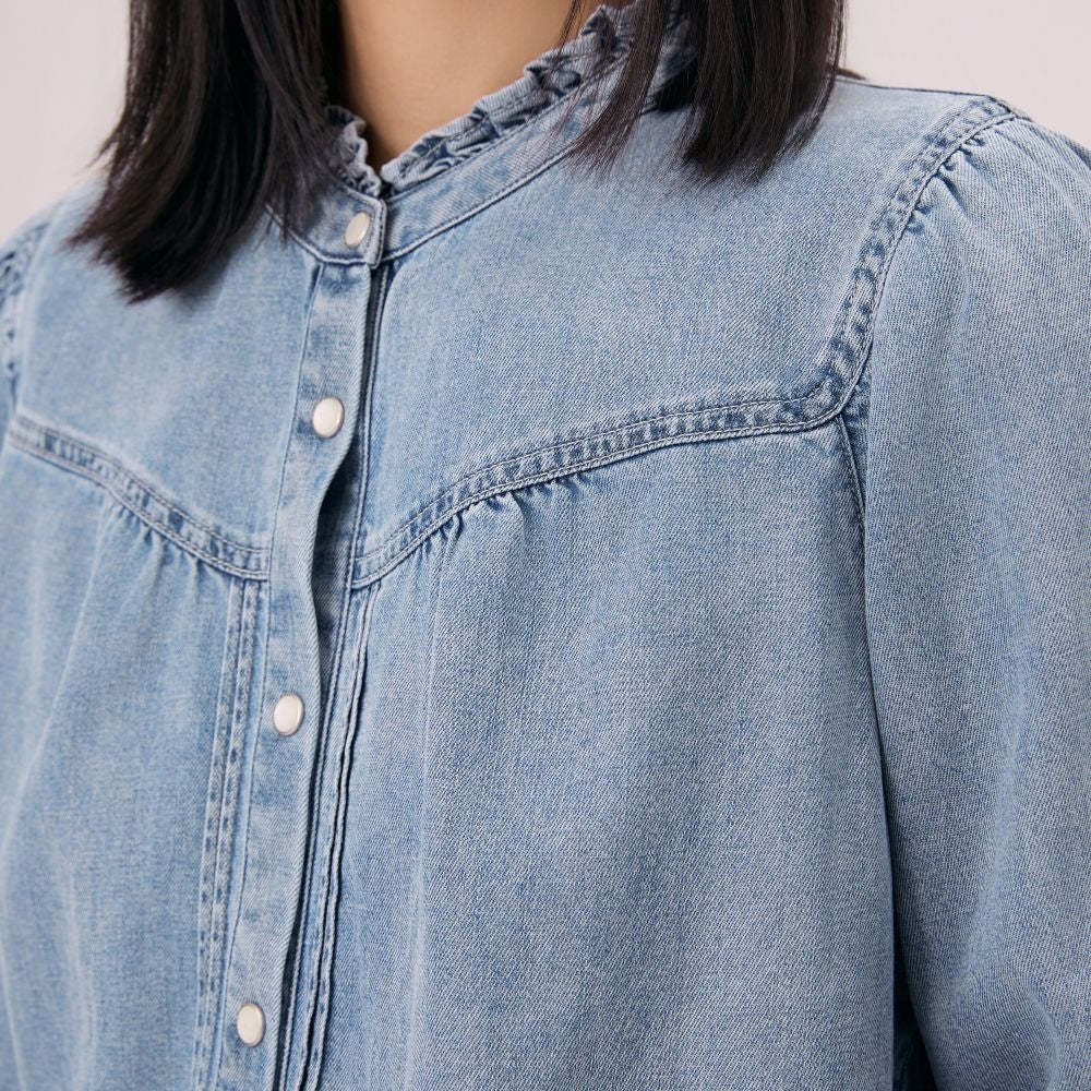 Levi's® Indigo Tencel Western Shirt