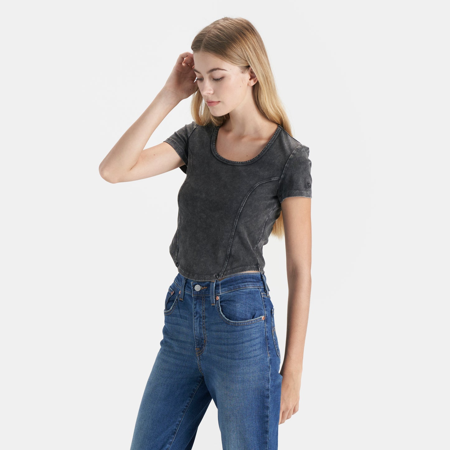 Levi's®  短袖合身T 恤| 女裝 | 女裝