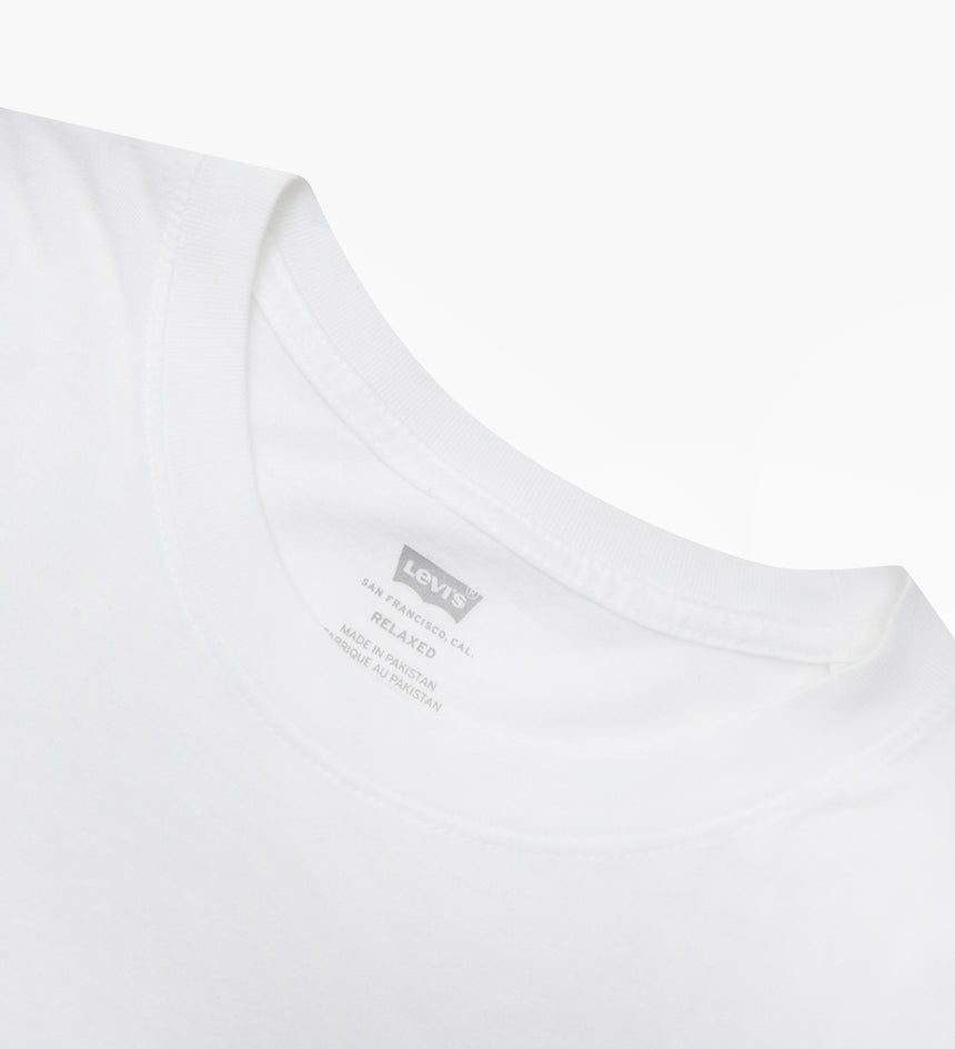 levi's® 鬆身短袖印花t-shirt | 男裝 161430390S- POSTER LOGO WHITE – Levi's 香港