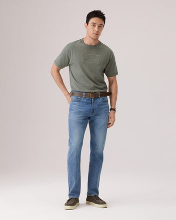 levi's® short sleeve embroidered batwing regular tee 006PY0004S- Green  – Levi's Hong Kong