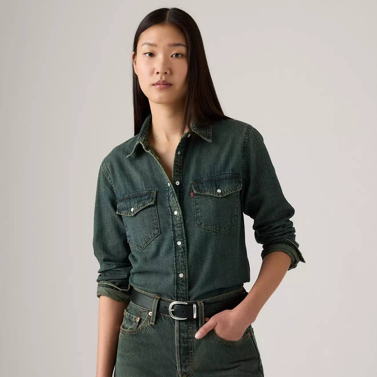 Levi's® 西部襯衫 | 女裝 - Multicolor | Levi's HK