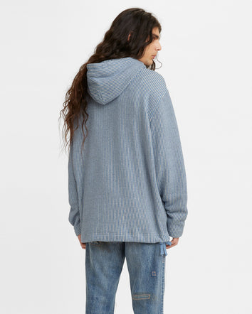 levi’s® made & crafted®藍白直間連帽衛衣 175880002XL- Marina Stripe Multi  – Levi's 香港