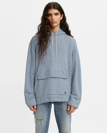 levi’s® made & crafted®藍白直間連帽衛衣 175880002XL- Marina Stripe Multi  – Levi's 香港