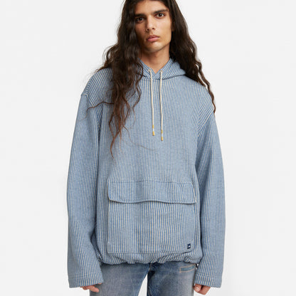 Levi’s® Made & Crafted®藍白直間連帽衛衣