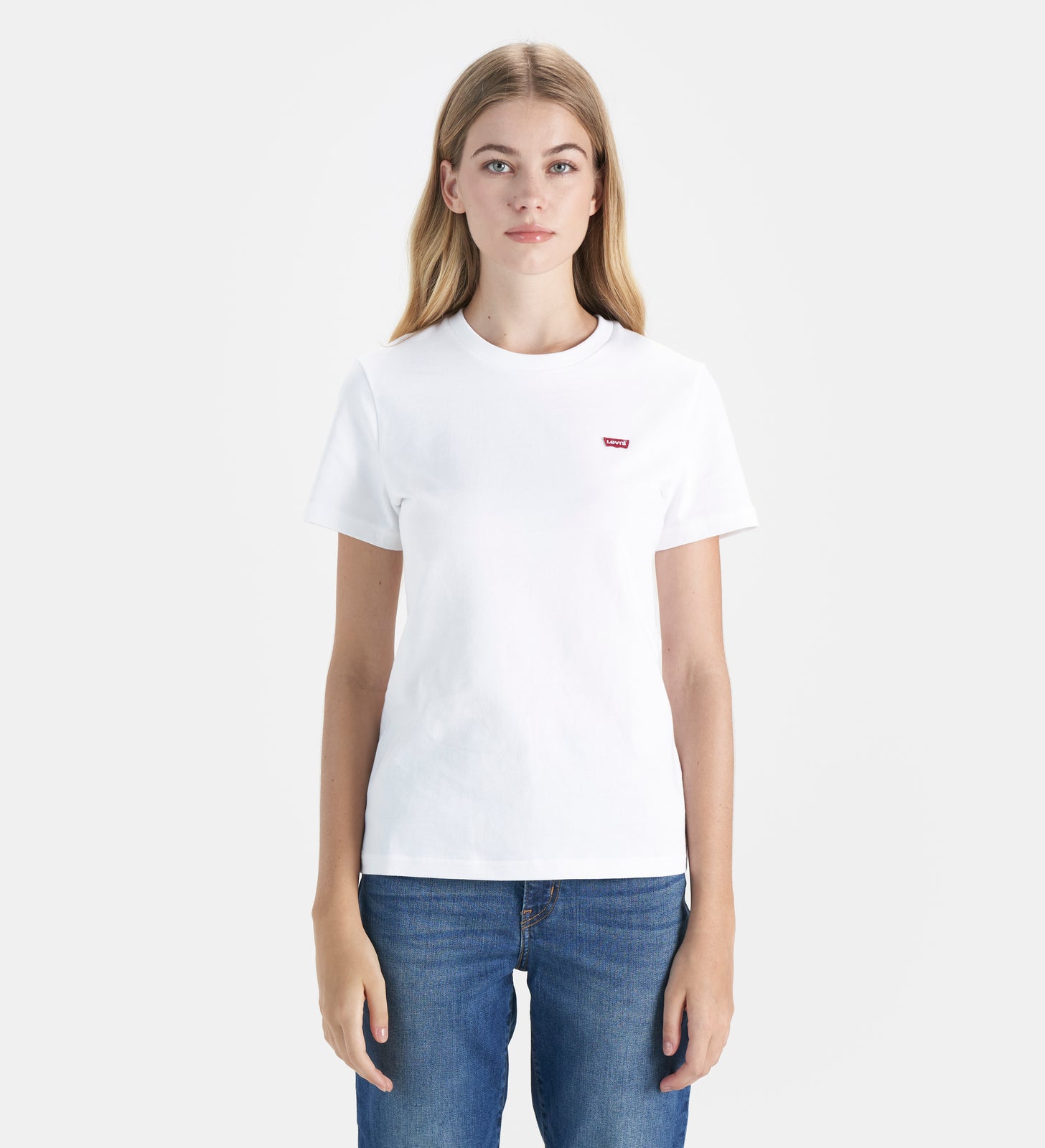 levi's®  休閒logo短袖t恤| 女裝 0019B0001XS- White – Levi's 香港