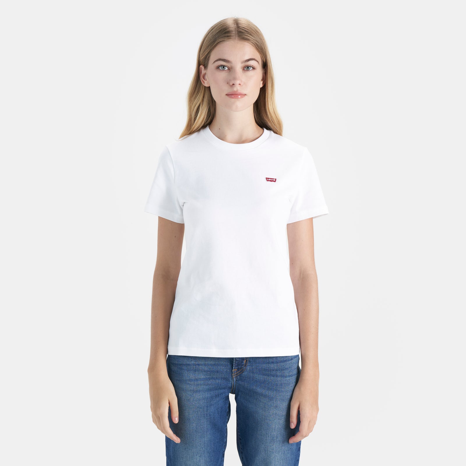 levi's®  休閒logo短袖t恤| 女裝 0019B0001XS- White – Levi's 香港