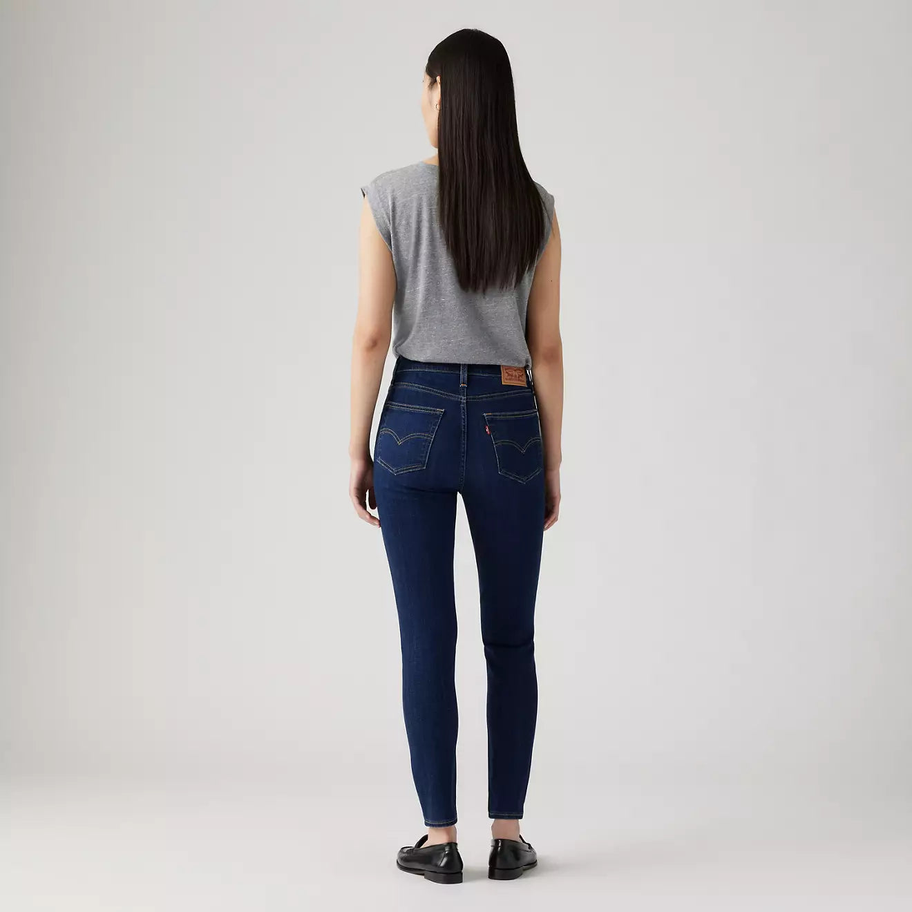 levi's® 721 高腰緊身牛仔褲 | 女裝 1888204342628 Dark Indigo – Levi's 香港