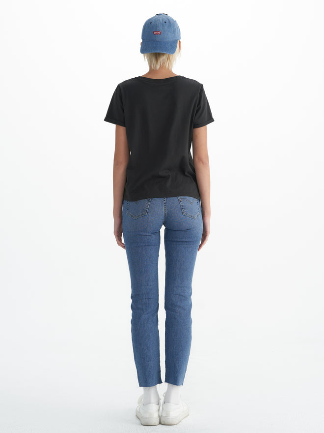 levi's® women's 724 high rise straight cool jeans 1888303302428 Light Indigo  – Levi's Hong Kong