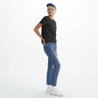 Levi's® 724高腰直腳COOL 系列牛仔褲 | 女裝