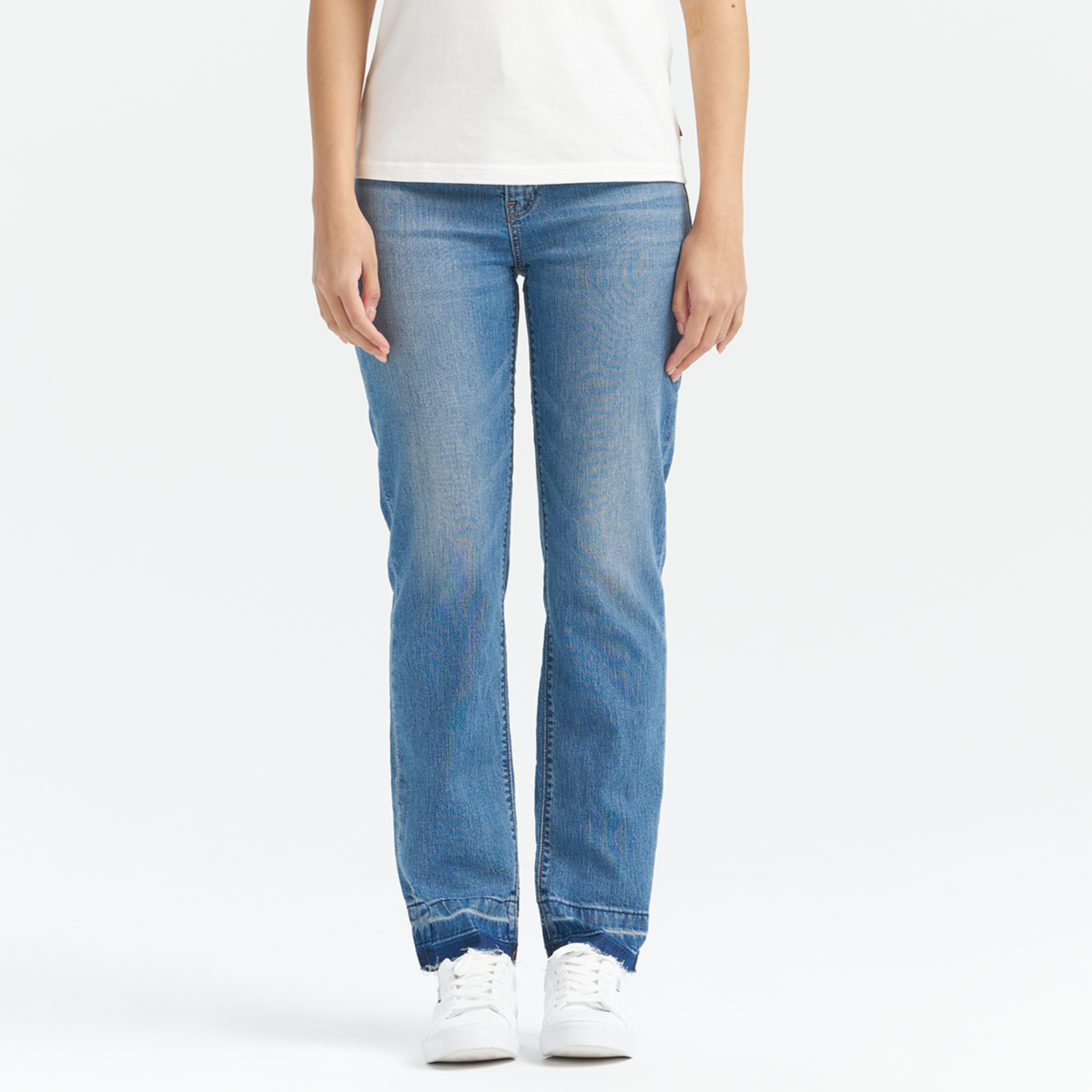 levi’s®  women's 724™ performance cool high-waisted straight jeans 1888303892730 Indigo – Levi's Hong Kong
