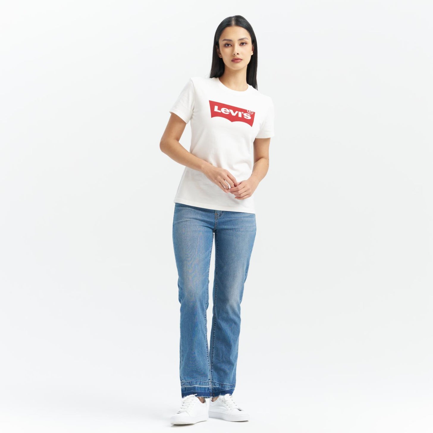levi’s®  women's 724™ performance cool high-waisted straight jeans 1888303892730 Indigo – Levi's Hong Kong