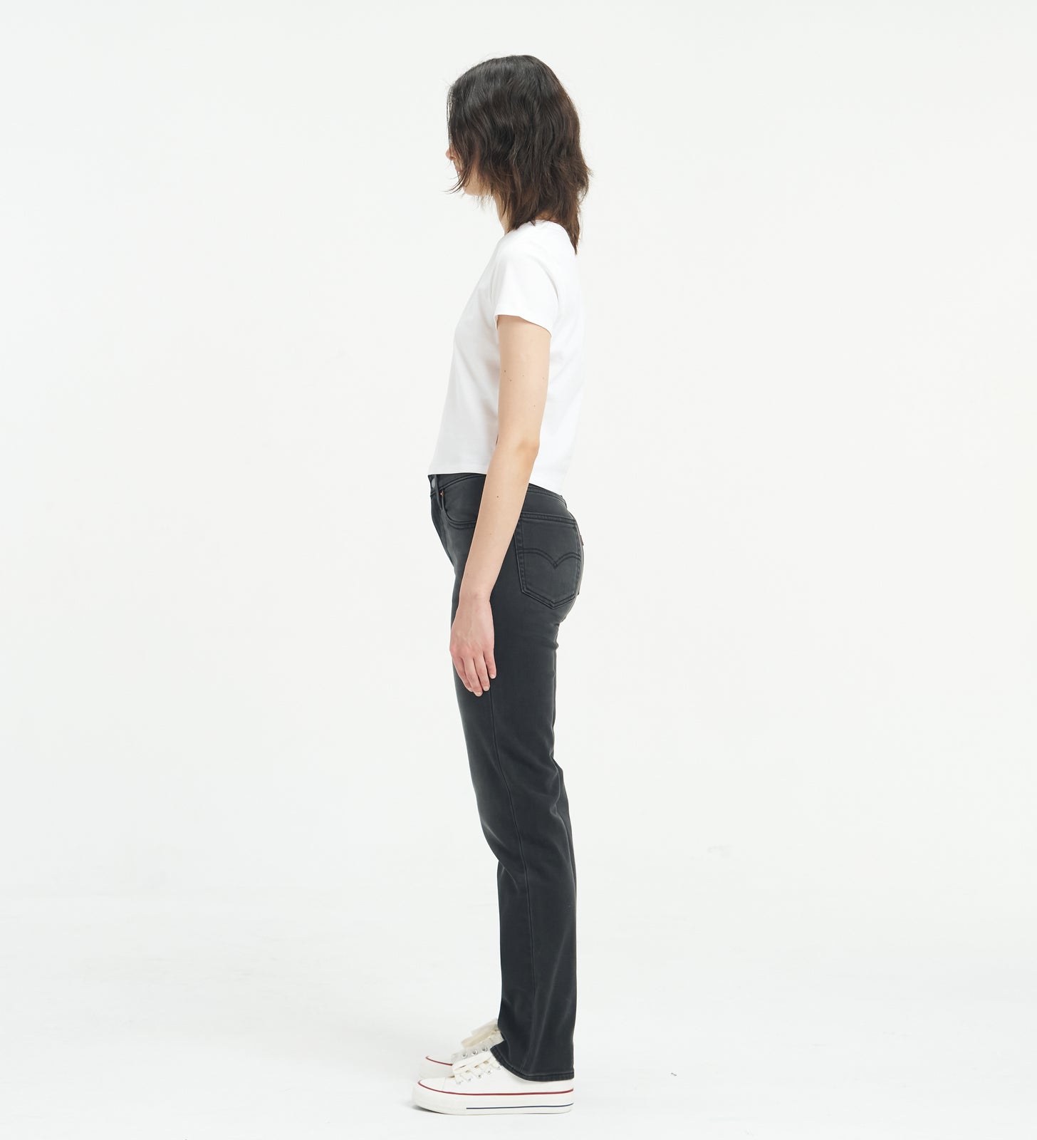 levi's® performance warm 724™ high-waisted straight jeans 1888304352530 Dark Indigo – Levi's Hong Kong