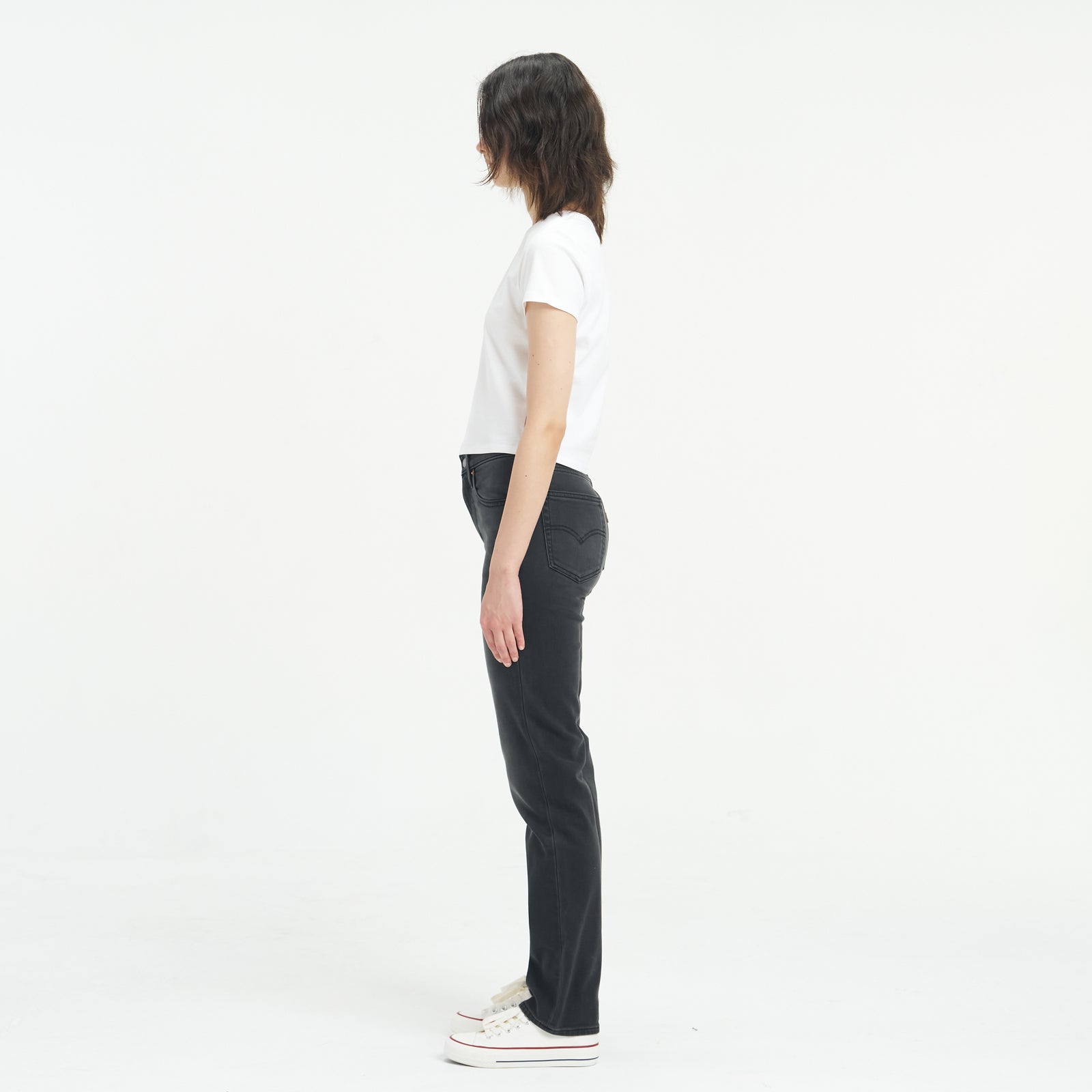 levi's® performance warm 724™ high-waisted straight jeans 1888304352530 Dark Indigo – Levi's Hong Kong