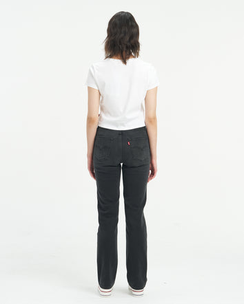 levi's® performance warm 724™ high-waisted straight jeans 1888304352530 Dark Indigo  – Levi's Hong Kong