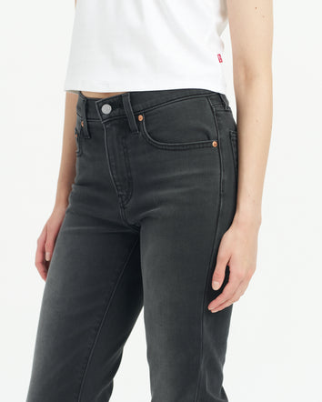 levi's® performance warm 724™ high-waisted straight jeans 1888304352530 Dark Indigo  – Levi's Hong Kong
