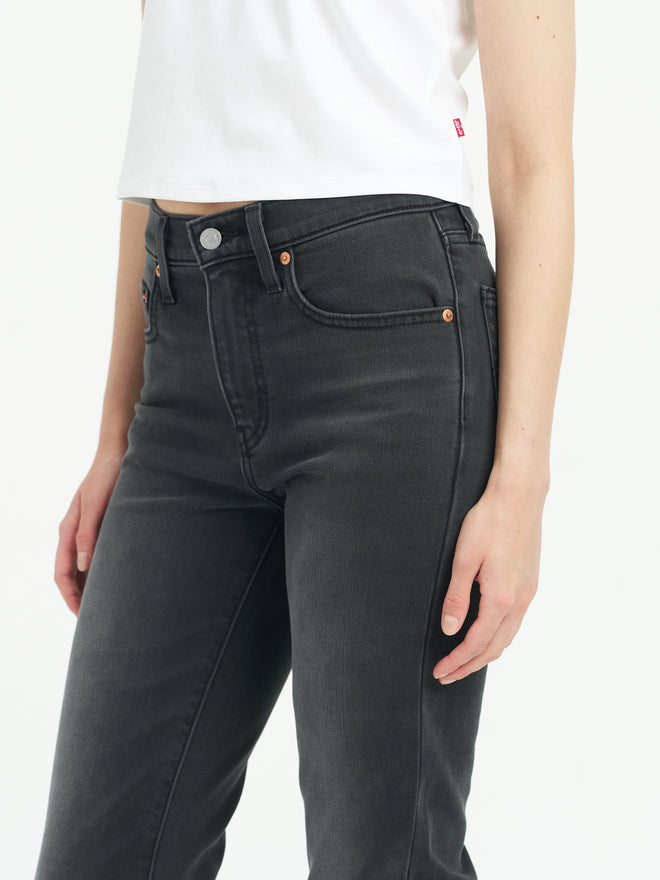 levi's® performance warm 724™ high-waisted straight jeans 1888304352530 Dark Indigo  – Levi's Hong Kong