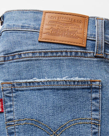 levi's® 724 高腰修身直腳牛仔褲 | 女裝 1888302692428 Medium Indigo  – Levi's 香港
