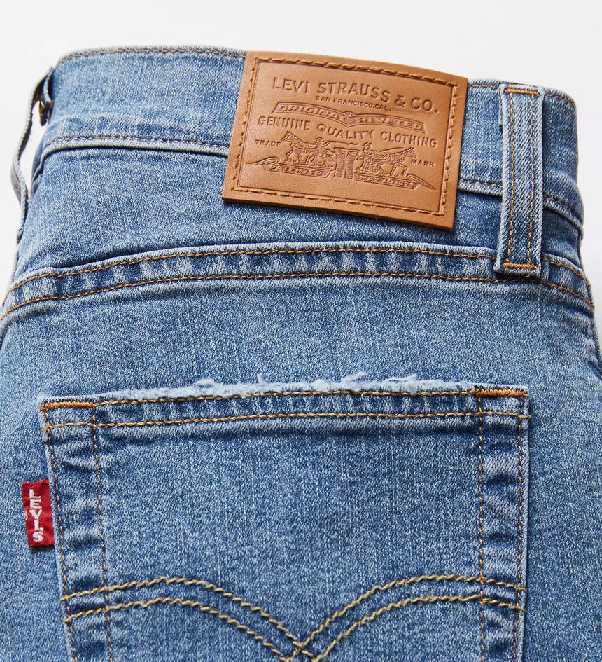 levi's® 724 高腰修身直腳牛仔褲 | 女裝 1888302692428 Medium Indigo – Levi's 香港
