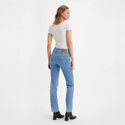 Levi's® 724 高腰修身直腳牛仔褲 | 女裝