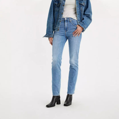 Levi's® 724 高腰修身直腳牛仔褲 | 女裝