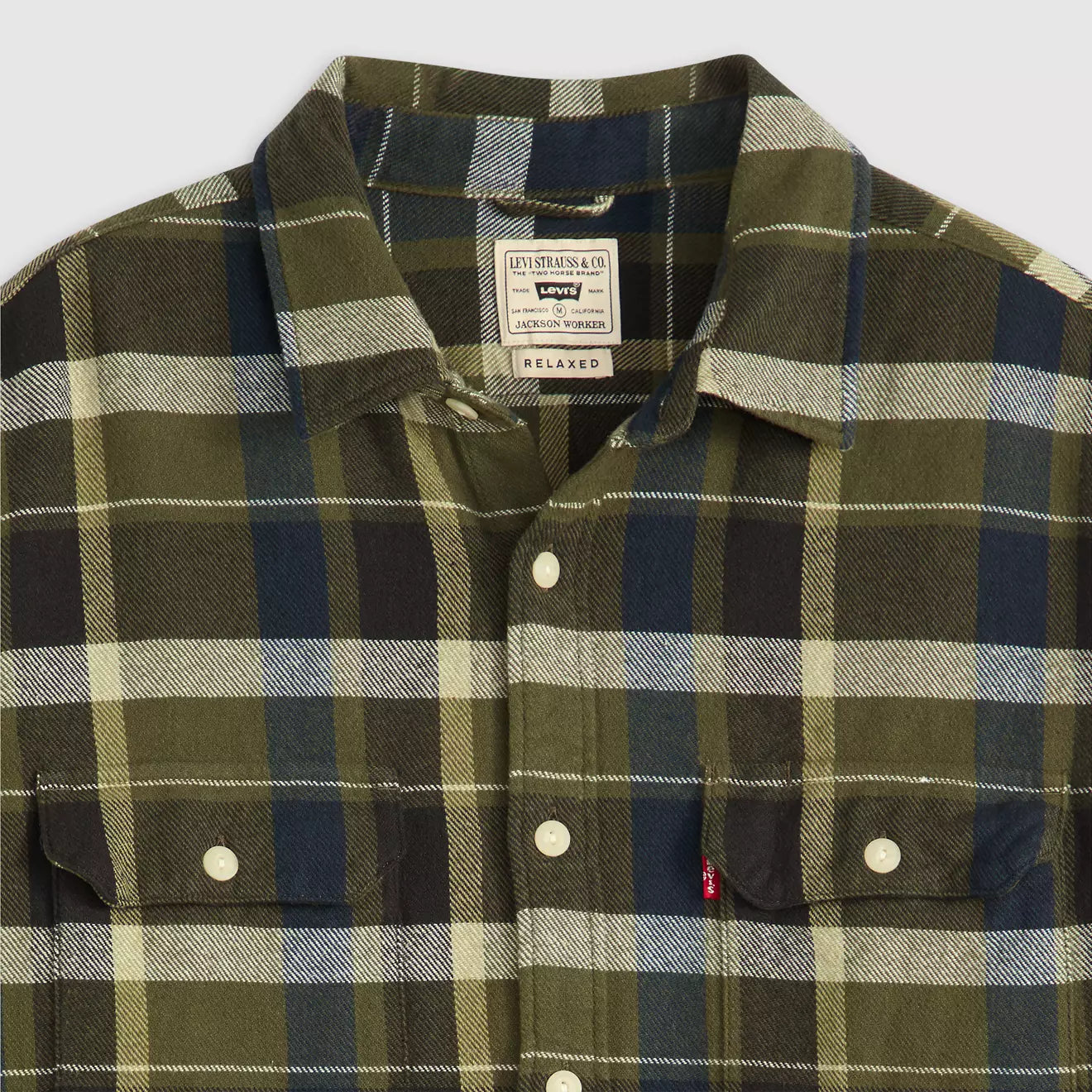 levi's® men's jackson worker overshirt 195730288S- Multicolor – Levi's Hong Kong