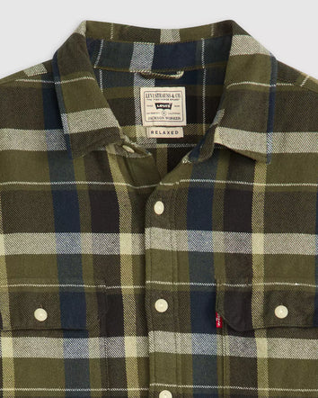 levi's® men's jackson worker overshirt 195730288XS- Multicolor  – Levi's Hong Kong