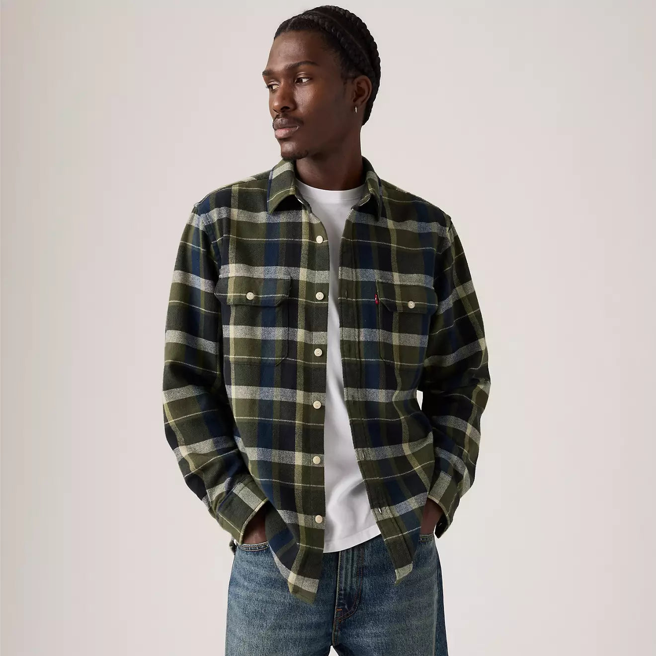 levi's® men's jackson worker overshirt 195730288S- Multicolor – Levi's Hong Kong