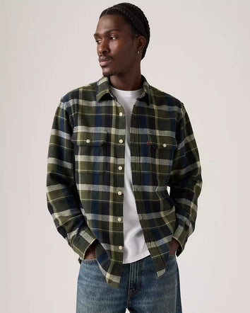 levi's® men's jackson worker overshirt 195730288XS- Multicolor  – Levi's Hong Kong