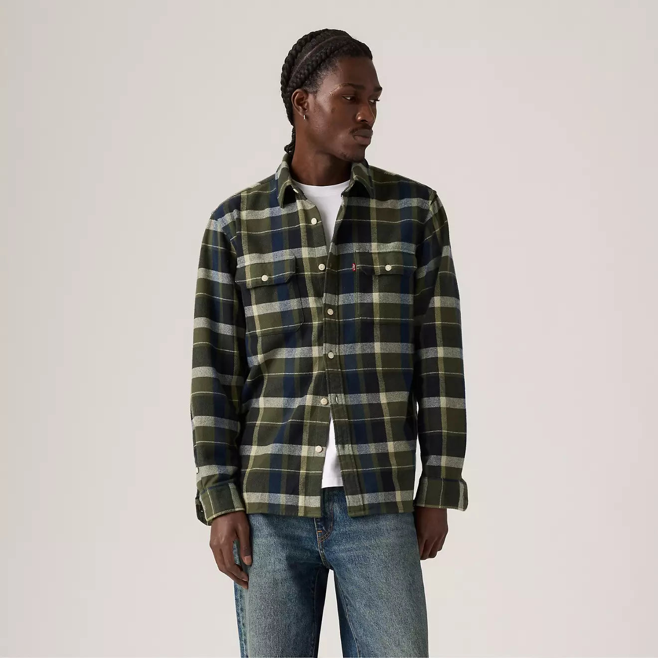 levi's® men's jackson worker overshirt 195730288S- Multicolor – Levi's Hong Kong