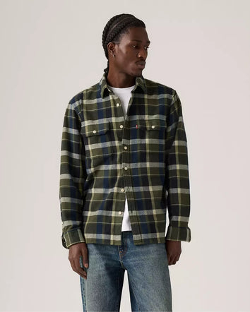 levi's® men's jackson worker overshirt 195730288XS- Multicolor  – Levi's Hong Kong